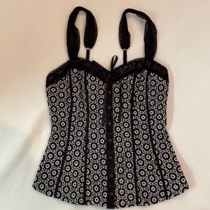 Lightly used Bebe Corset style top